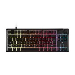 Teclado Corsair K55 Core TKL RGB Negro (CH-9216065-ES)