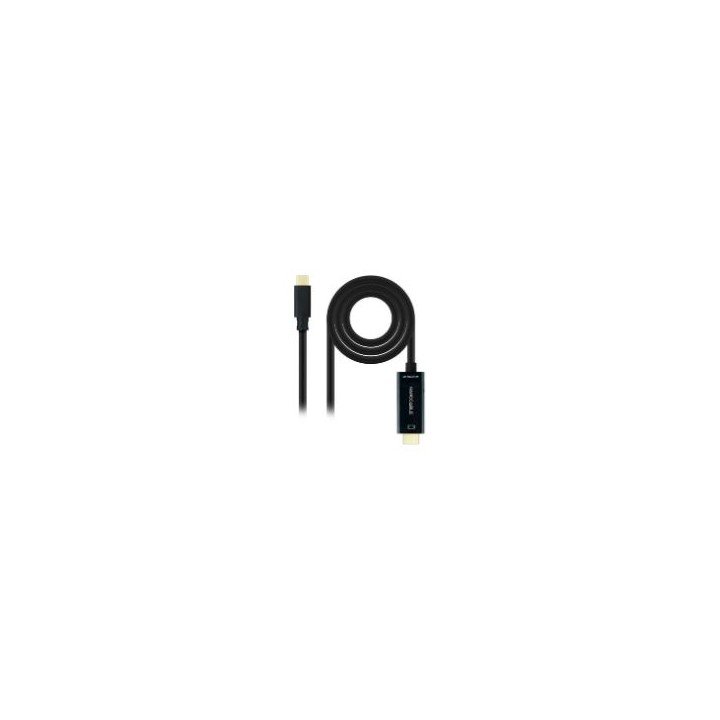 Nanocable USB-C/M a HDMI/M 5m Negro (10.15.5105)