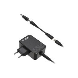 Cargador CELLY Notebook 65W USB-C + Adap (TCTIPS65WBK)