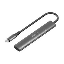 Docking AISENS 5en1 USB-C Gris (ASUC-5P022-GR)