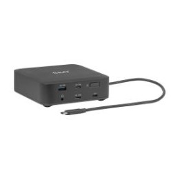 Estación Base Club 3D USB-C 12 en 1 Negro (CSV-2542)