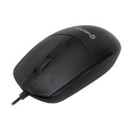 Ratón UNYKA UKA128 Óptico USB 1200dpi Negro (UK50549)