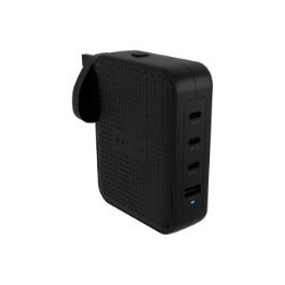 Cargador TARGUS 145W 1USB-A 3USB-C Negro (HJ1001BKWWGL)