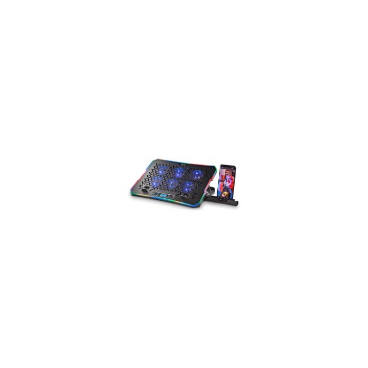 Base Refrigeradora NGS hasta 15.6" RGB LCD (HEROSTAND)