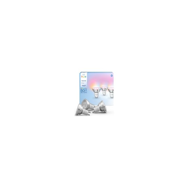 Bombilla Philips Hue GU10 345L 3Unidades (929004235704)