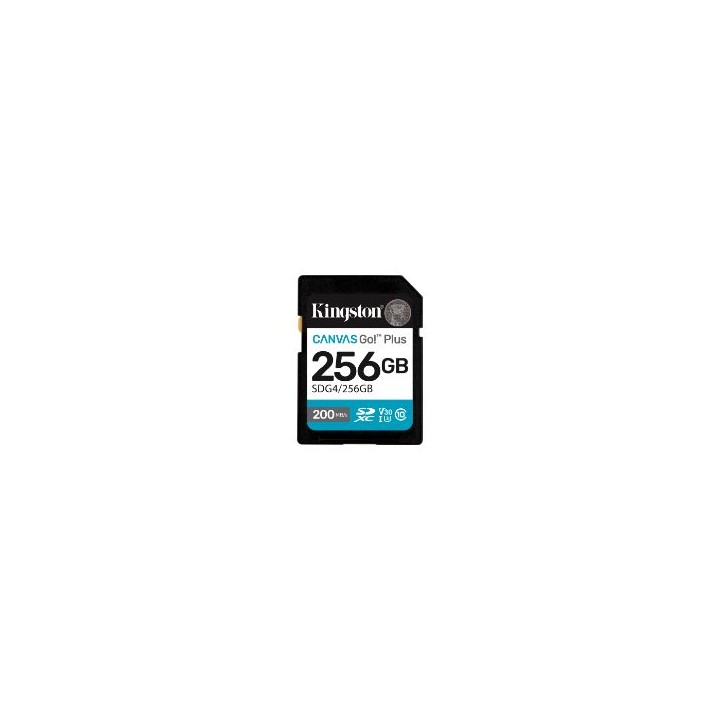 Kingston SDXC Canvas Go Plus 256Gb Gen4 (SDG4/256GB)