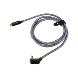 Cable EQUIP USB-C/M a USB-C/M 1m Negro (EQ128421)