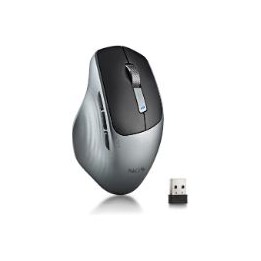 Ratón NGS RF Wireless/BT 1600dpi Negro/Gris (LUSH-RB)