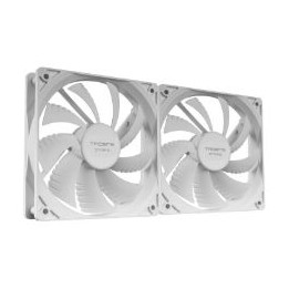Ventilador TACENS Anima 12cm 2Unidades Blanco (AF12X2W)