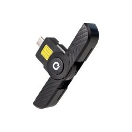 Lector TooQ DNIe USB-C 2.0 Negro (TQR-3011B)