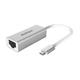 Adaptador NILOX Usb-C a RJ45 (NXADAPUSBCRJ45)