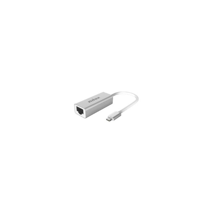 Adaptador NILOX Usb-C a RJ45 (NXADAPUSBCRJ45)