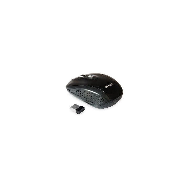 Ratón EQUIP Life Óptico RF 1600dpi Negro (EQ245104)