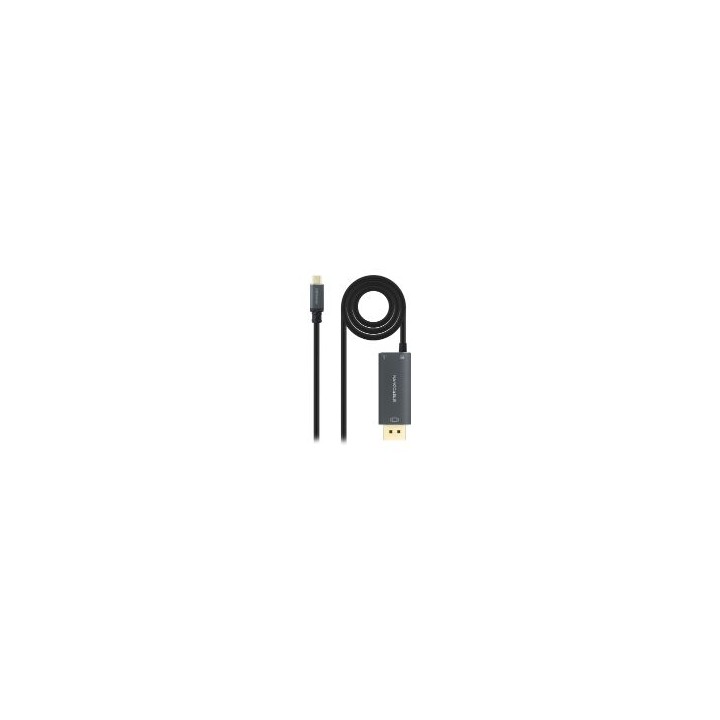 Conversor Nanocable USB-C/M a DP/M+USB-C/H (10.15.5012)