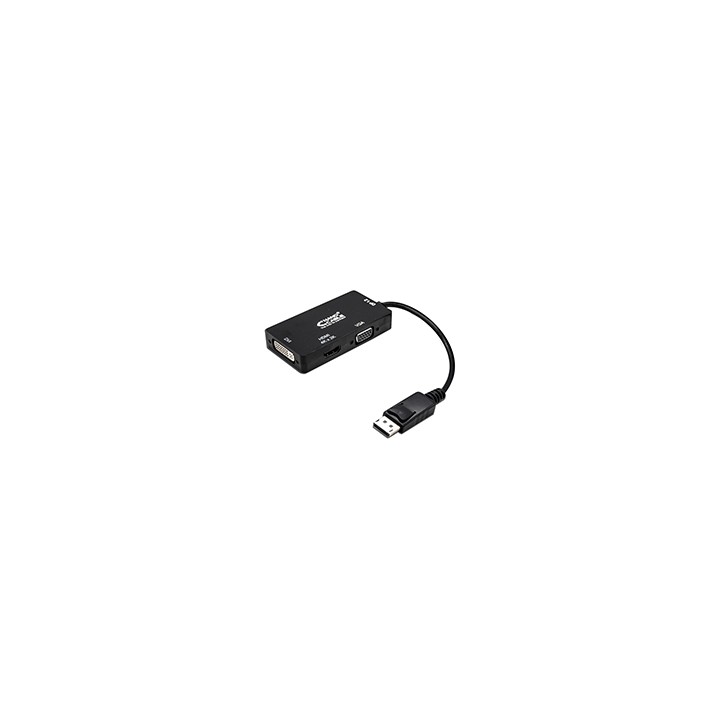 Nanocable DP/M a VGA/DVI/HDMI/H 15cm (10.16.3301-BK)