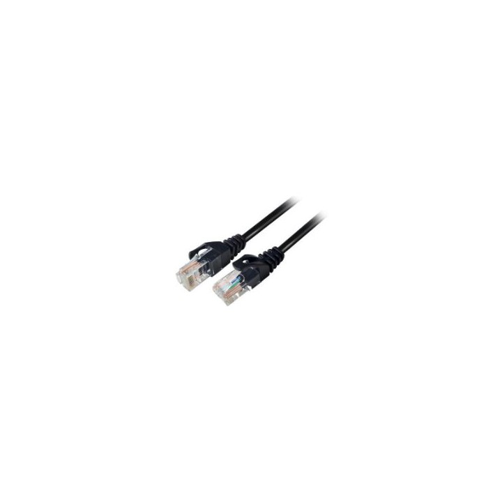 Cable NILOX RJ45 Cat.6 UTP 2m Negro (NXECAT6UTP-2)