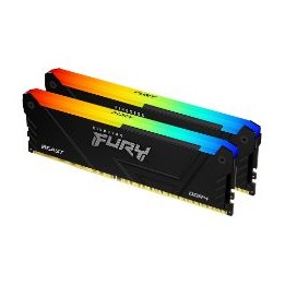 Módulo Kingston DDR4 16Gb RGB Fury (KF432C16BB2AK2/16)