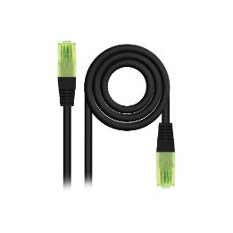 Nanocable RJ45 Cat.6 UTP 0.5m Negro (10.20.1400-BK)