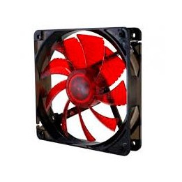 Ventilador NOX Coolfan 120mm Negro/Rojo (NXCFAN120LR)
