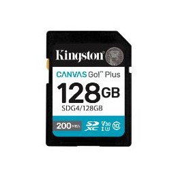 Kingston SDXC Canvas Go Plus 128Gb Gen4 (SDG4/128GB)