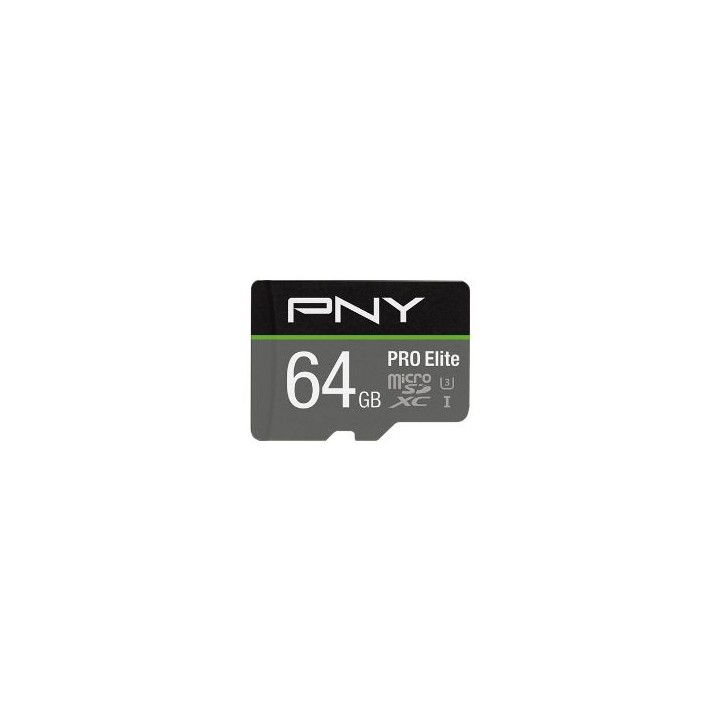 PNY Micro SDXC 64Gb + Adap SD (P-SDU64GV31100PRO-GE)