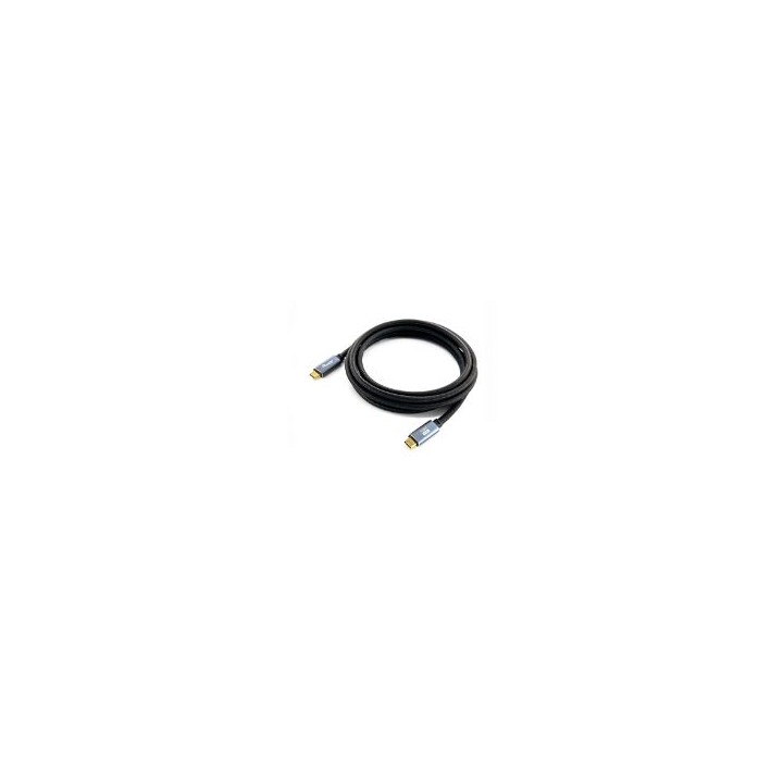 Cable EQUIP USB-C/M a USB-C/M Negro (EQ128357)