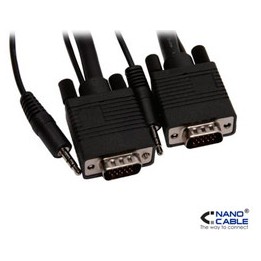 Nanocable VGA/M a VGA/M 10m Negro (10.15.0110)