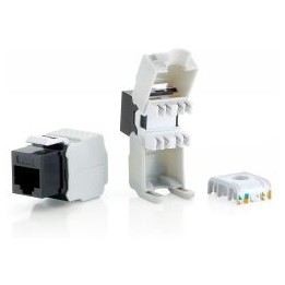 Conector EQUIP RJ45/H Cat6 Kit 8 Negro/Blanco(EQ769211)