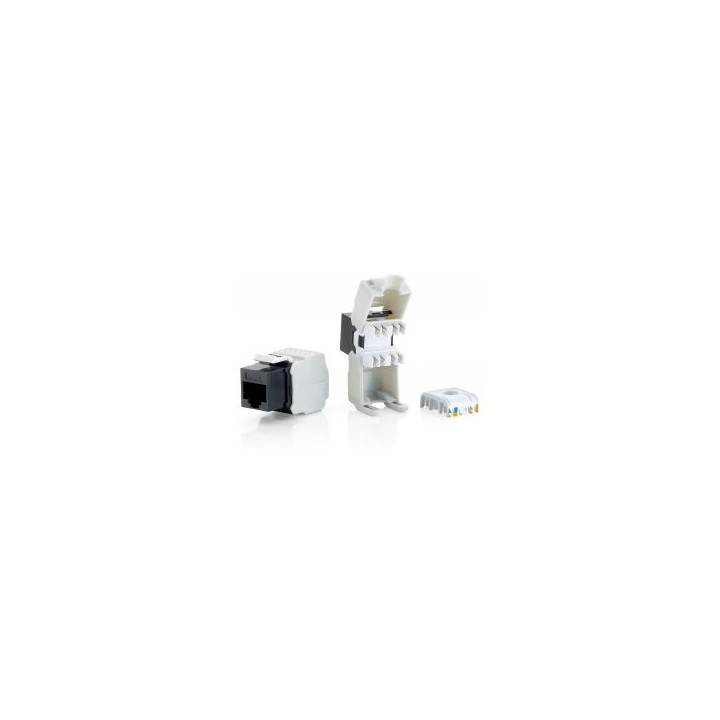 Conector EQUIP RJ45/H Cat6 Kit 8 Negro/Blanco(EQ769211)