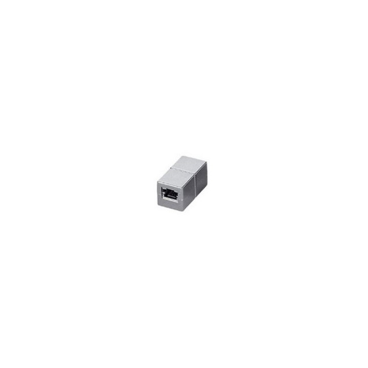 Conector EQUIP RJ45/H a RJ45/H Cat6 Metálico (EQ121169)