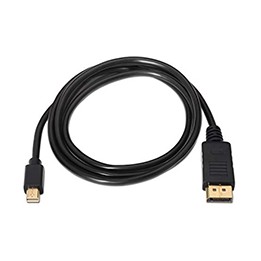 Cable AISENS Mini DP/M a DP/M 2m Negro (A124-0131)