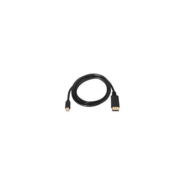 Cable AISENS Mini DP/M a DP/M 2m Negro (A124-0131)