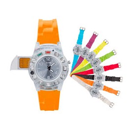 Bi-Watchphone OLYMPIA Manos Libres, Agua Resist.Naranja