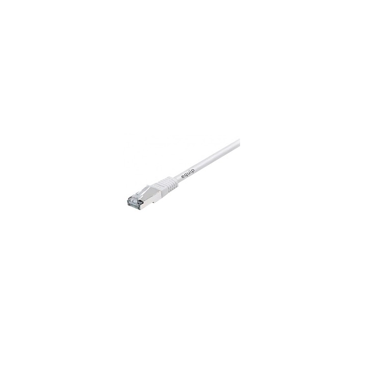 Cable EQUIP RJ45 Cat.6A S/FTP 15m Blanco (EQ605718)