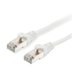 Cable EQUIP RJ45 Cat.6 S/FTP 5m Blanco (EQ605514)