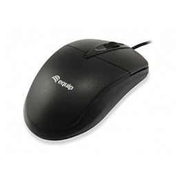 Ratón EQUIP Life Óptico USB-A 1000dpi Negro (EQ245102)