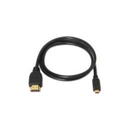 Nanocable HDMI A/M a HDMI D/M 0.8m Negro (10.15.3501)