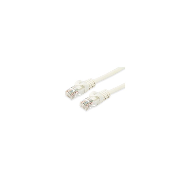 Cable EQUIP RJ45 Cat.6a U/UTP 5m Blanco (EQ603005)