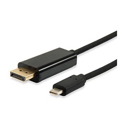 Cable EQUIP USB-C/M a DP/M 1.8m Negro (EQ133467)