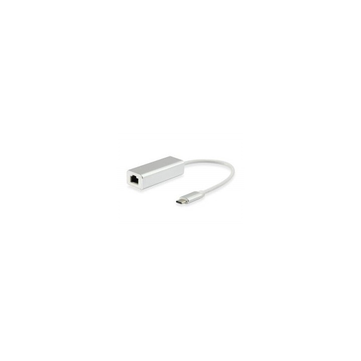 Cable EQUIP USB-C/M a RJ45 Gbit/H 15cm Blanco(EQ133454)