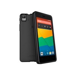 Funda BQ Aquaris E4.5 Gummie Cover Negra (11BQFUN223)