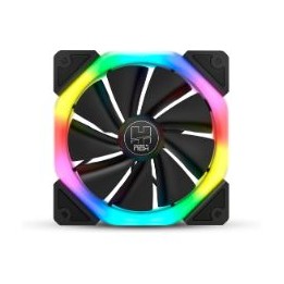 Ventilador NOX DFAN 120mm RGB Negro (NXHUMMERDFAN)