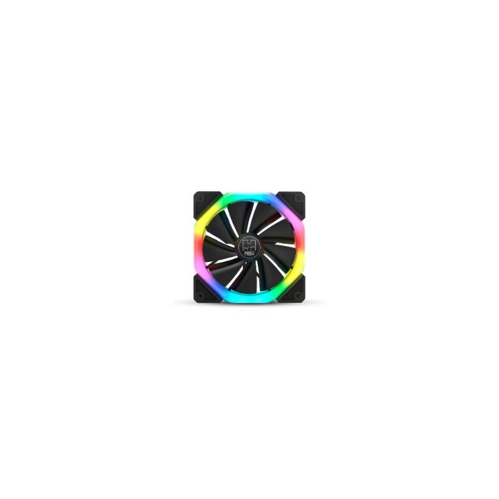Ventilador NOX DFAN 120mm RGB Negro (NXHUMMERDFAN)