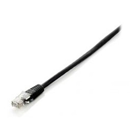 Cable EQUIP RJ45 Cat.6 U/UTP 0.25m Negro (EQ625453)