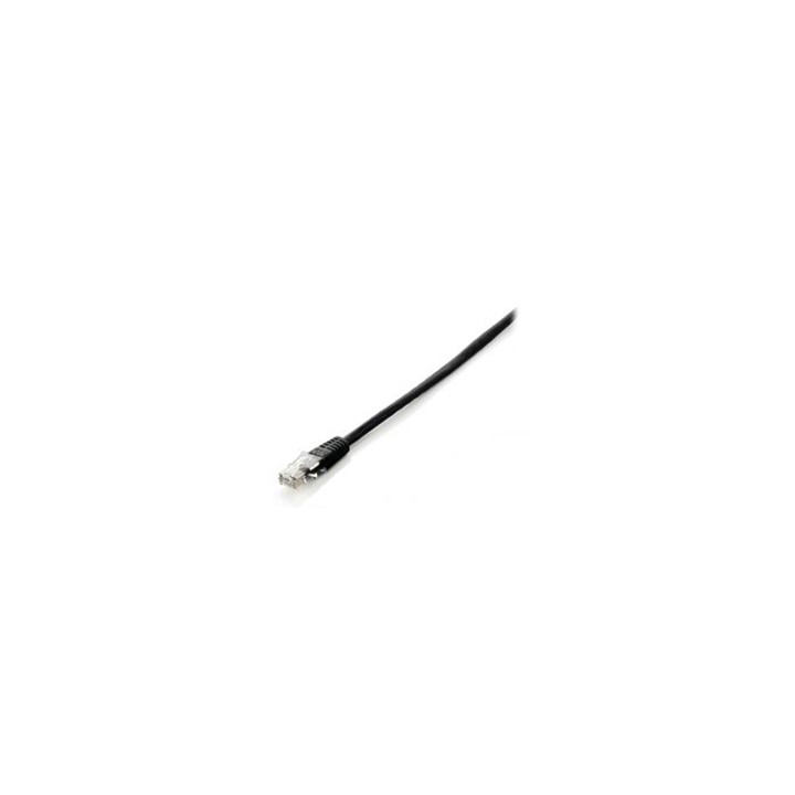 Cable EQUIP RJ45 Cat.6 U/UTP 0.25m Negro (EQ625453)