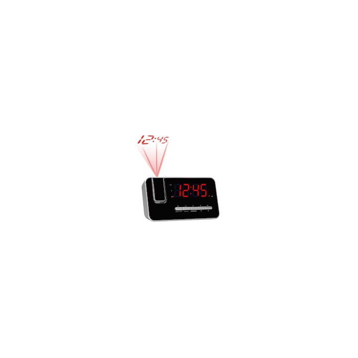 Radio Despertador Denver FM alarma dual (CRP-618)