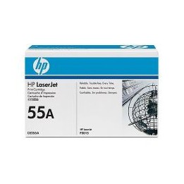 Toner HP LaserJet Pro 55A Negro 6000 páginas (CE255A)