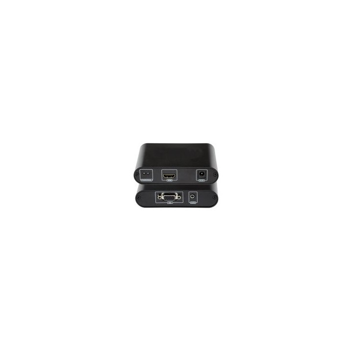 Conversor Nanocable VGA a HDMI/3.5mm 1m (10.16.2101-BK)