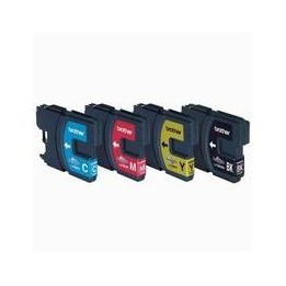Tinta Brother Pack Negro/Tricolor (LC980VALBP)