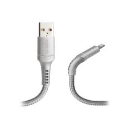 Cable SBS USB a Lightning 1m Gris (TECABLELIGUNB1W)
